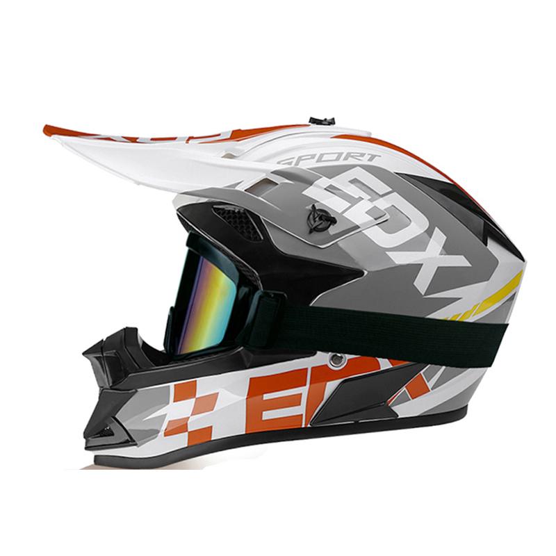 VGV Motocross Safety Helmet Unisex DOT ABS Certified for Men Women Bicycle Downhill ATV Motorcycle Head Protection All Seasons