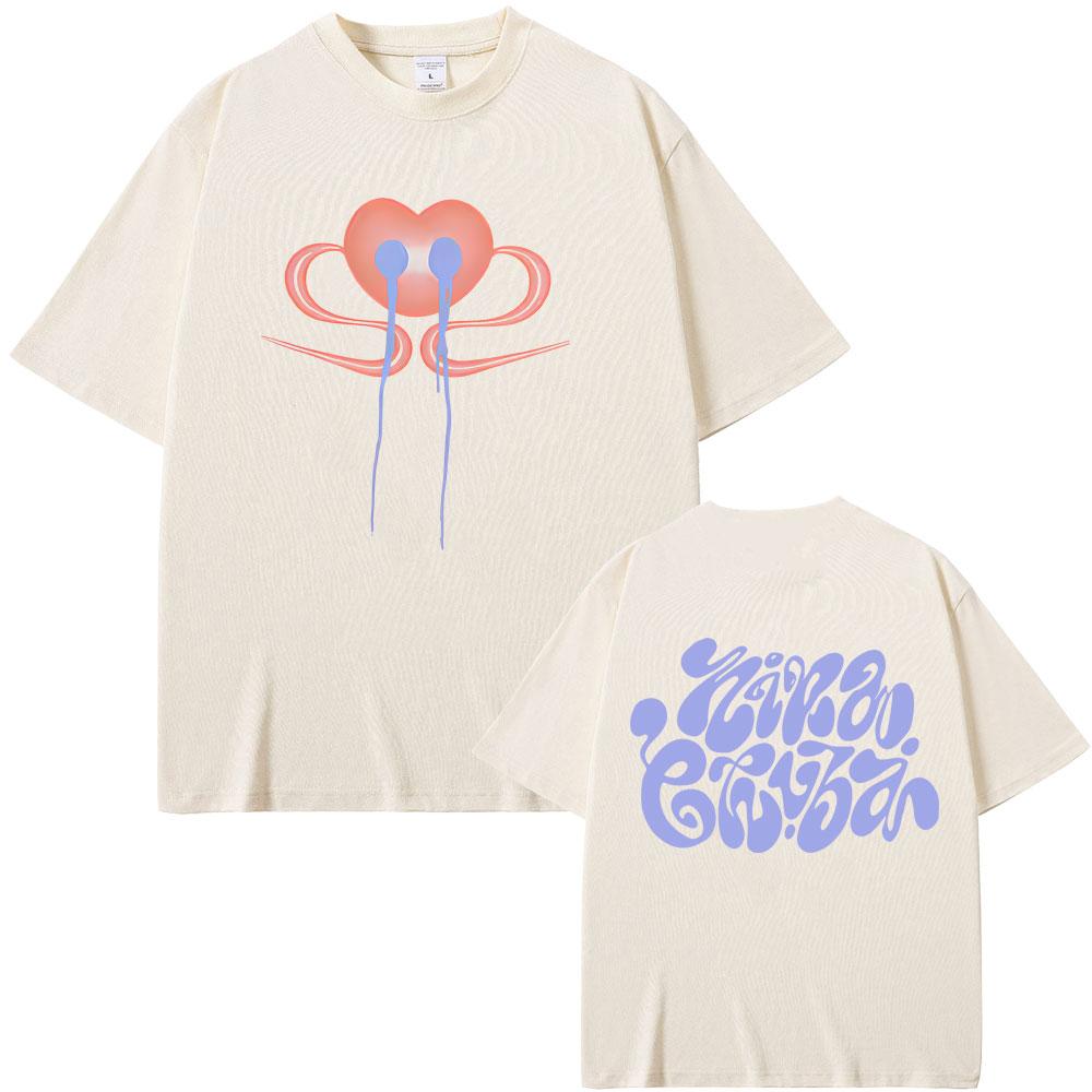 Singer Nina Chuba Tour New Album 2026 Cover Tshirt Men Women Fashion Pop Music T Shirts High Quality Cotton Oversized Tshirts