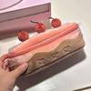 Cherry Cake Pencil Case Large Capacity Pencil Pouch Cute Stationery Bag