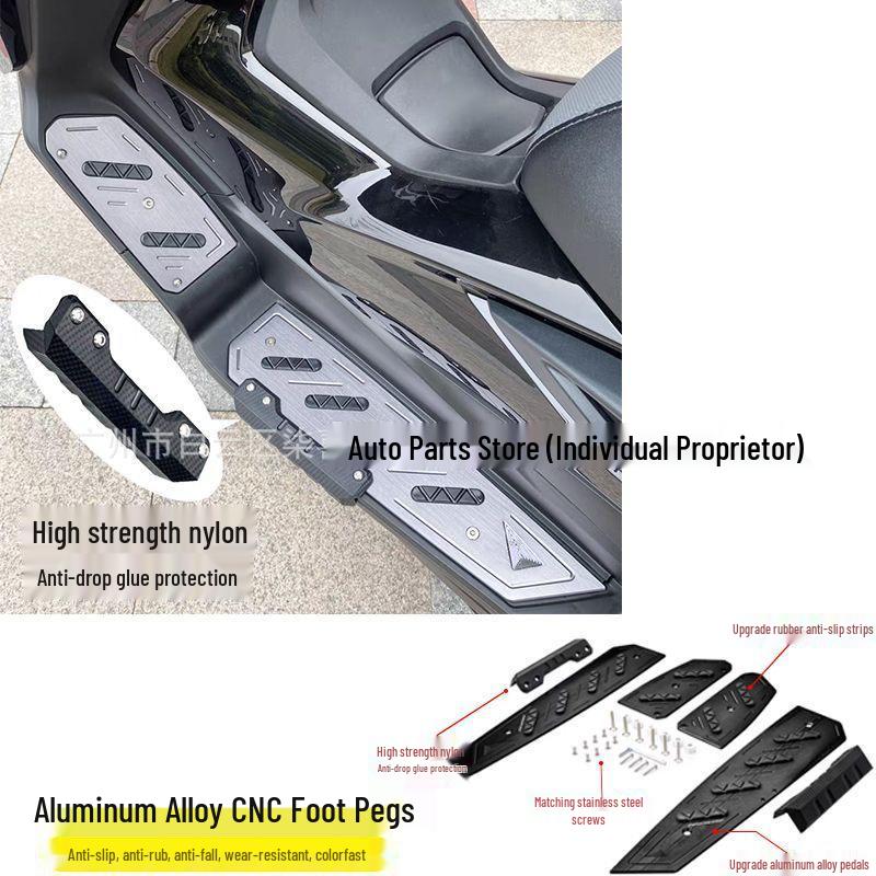 Aluminum Alloy Anti-slip Foot Pegs for Forza NSS350 (2018-2025)