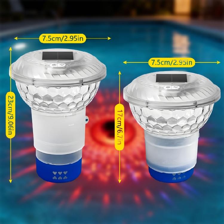 Bright mobile LED Light For Swimming Pools highlighting Adjustable Tone Functions