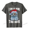 I Do It For The Hos Inappropriate Christmas Funny Santa TShirt Camisas Unisex Unisex Top TShirts Normal Tops  Tees Popular Summer