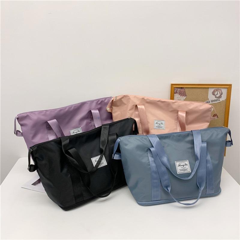 Large Capacity Oxford Cloth Women's Bag New Shoulder Bag Wind Simple Messenger Bag