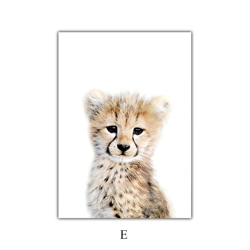 

Настенные постеры с животными для детской комнаты, зоопарк, слон, скандинавский стиль, настенные художественные принты для детской комнаты, постер, холст, картина, декор, фреска 21x30cm No Frame