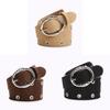 Ceinture de taille Fashion Punk pour Dames avec Boucle en Alliage pour Streetwear et Jupes Courtes