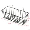 Bathroom Storage Metal Wire Conditioner Holder Deep Shelf with Hanging 3x10x8cm