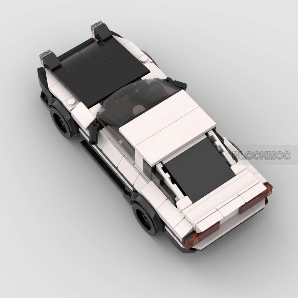 Small Particle AE86 Racing Car Educational Building Blocks Toy for Children