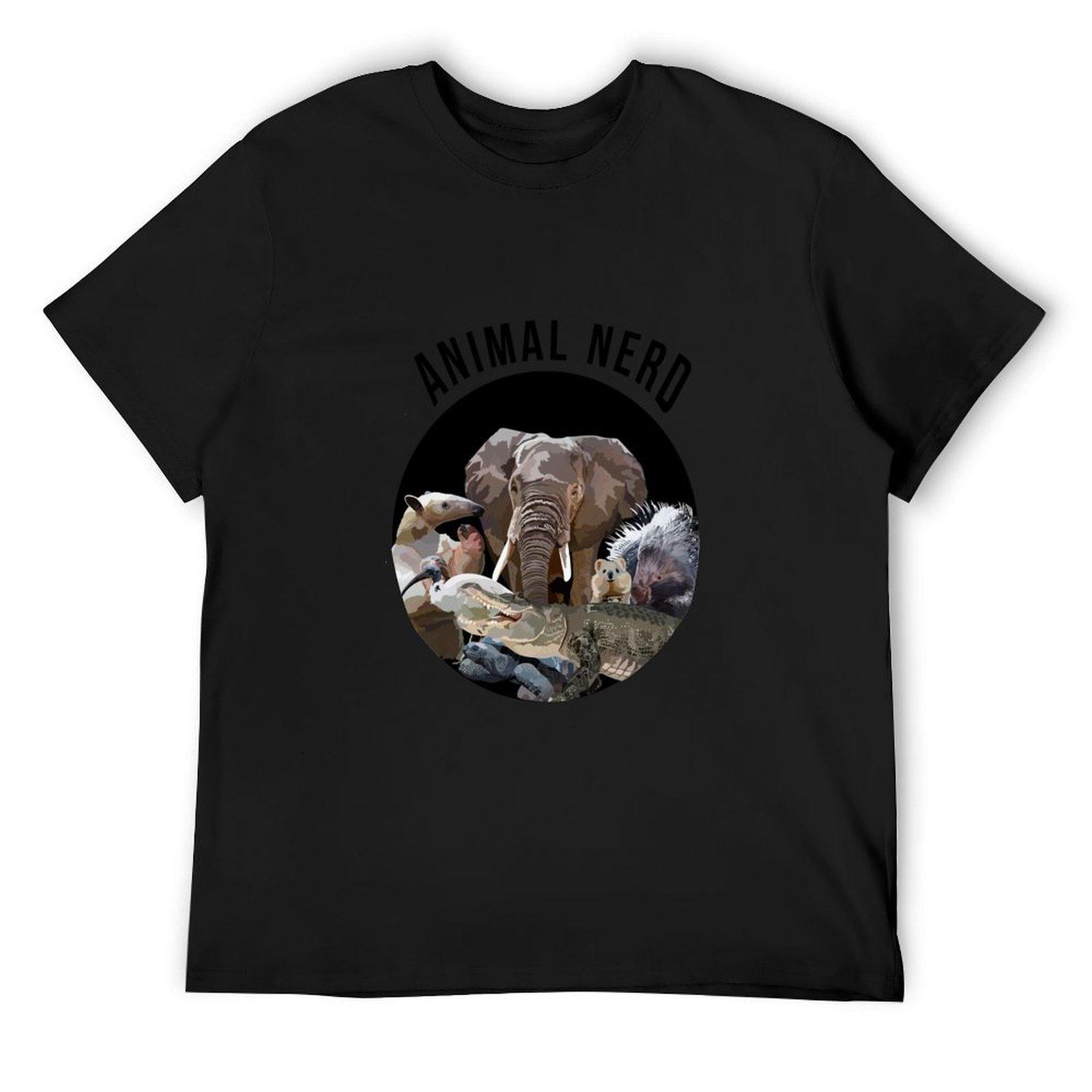 

Animal Nerd T-Shirt vintage t shirts oversized t shirt sublime t shirts men 4XL