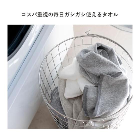 Tranparan Made in Japan Face Towel Set of 10, 260 Momme Towel, Senshu Towel, Quick Drying, Absorbent, Just the Right Thickness, 100% Cotton, Bulk