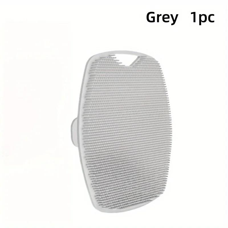 Soft Silicone Body Shower Scrub Brush Handheld Facial Cleansing Tool Gentle Exfoliation Massage Brush for Skin Care Accessories