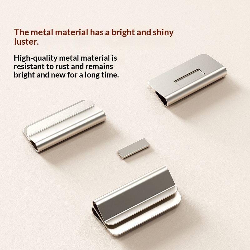 Magnetic Curtain Clips Easy Use Drill Free Curtain Fasteners for Bedroom Living Room Home Decor Strong Magnetic Tiebacks