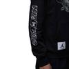 Jordan SS24 Cartoon Anime Thin Fleece Pullover Hoodie Long Sleeve American Vintage Sweatshirt Men Hoodies Black FV8595-010
