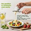 Adjustable Measuring Cup, Adjustable Measuring Cups with Handle, Multi-Functional Push Cup with Scraper-Style Seal Base