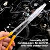 Long Nose Plier 11” Reach, Straight, Angle, Curved Pliers, 45 & 90 & 25 Degree, Bent Head Needle Nose Pliers for Mechanics