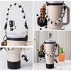 7-piece cup accessory set, water bottle handle strap, silicone straw cap, bottle rack, 30oz 40oz insulated cup keychain accessories