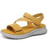 Fashion GKTINOO 2025 New Women Sandals Platform Leather Ladies Sandals Comfortable Flat Sandals Open Toe Beach Shoes Woman Footwear