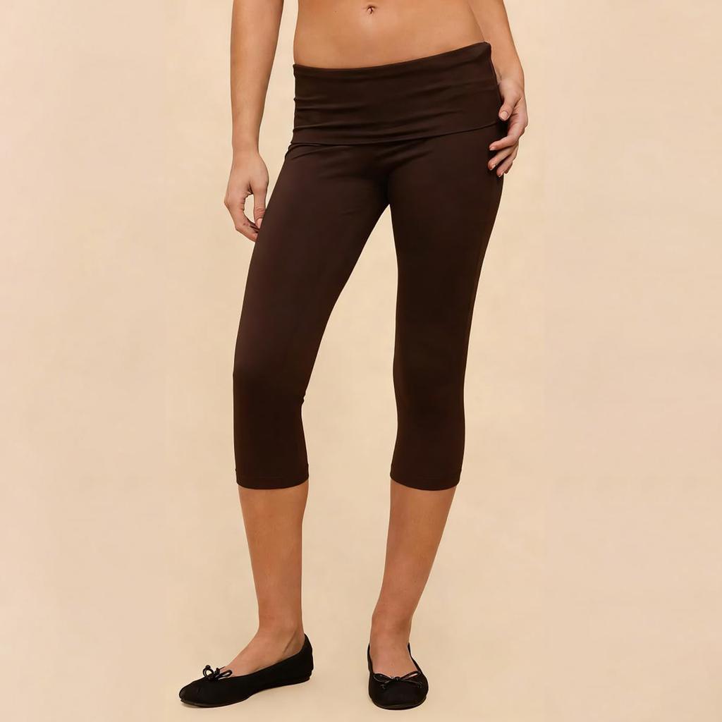 Damenmode Farbe Sexy Schlankmachend Gepolstert Sport Yoga Freizeit Sieben-Punkt-Hose