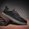 Fashion Men Casual Shoes Outdoor PU Leather Breathable Comfortable Lace-up Men's Shoes Summer Men Sneaker Male Loafers Tenis