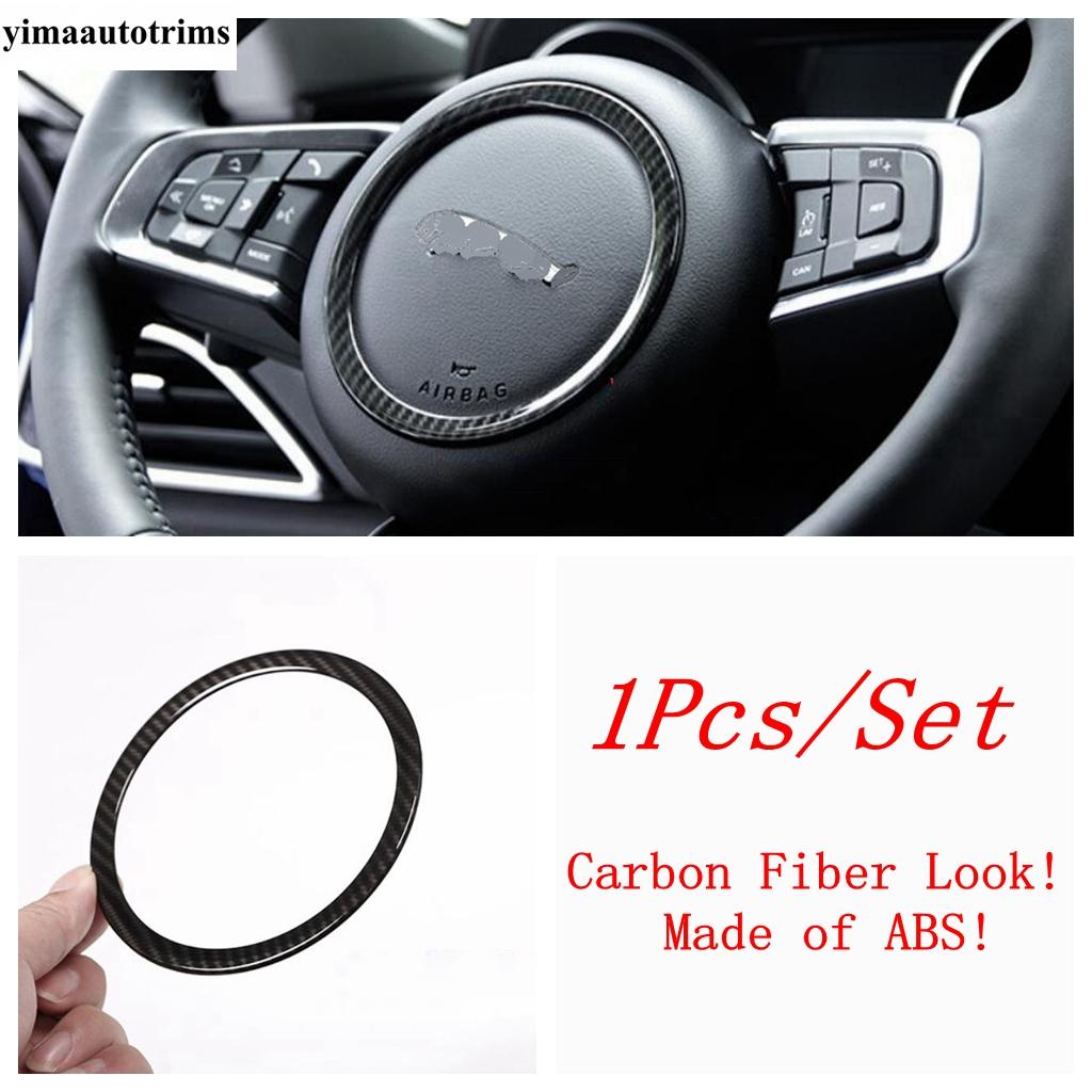 Head Lamp / Handbrake / Dashboard Air AC / Water Cup / Steering Wheel Cover Trim  Accessories For Jaguar F-Pace X761 2017 -