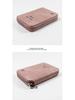 2024 RFID Anti-Theft Zipper Passport Holder: Multifunctional Travel Wallet Organizer