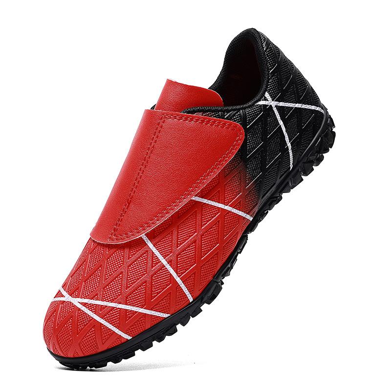 

Детские футбольные бутсы для внешней торговли TF короткие шипы ломаные шипы размеры 28-39, низкие молодежные спортивные тренировочные бутсы для газона 39