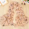 Ladies 50X160Cm Scarves Musical Note Print Chiffon Neck Scarf Shawl Soft Scarves High Quality Fabulous Elastic Party Gift