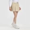 FILA Golf Series Fashion Simple Classic Retro Sports Golf Versatile Comfortable Woven Casual Skirt Women skirts Millet-Beige A11W615302FBG