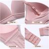 Traceless sexy deep underwire bra women's underwear small breasts gathered women's autumn breathable