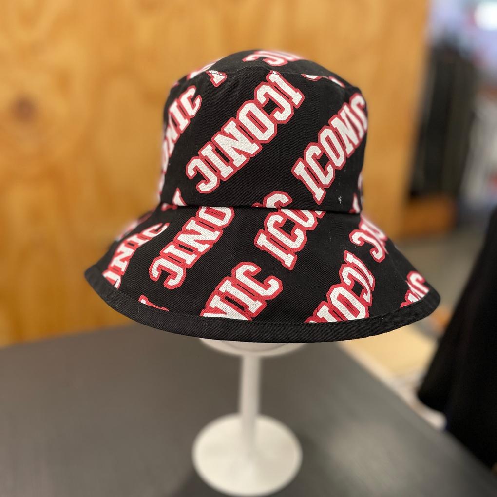 Jeep Jeep Universal Iconic Print Bucket Hat GL2GCU926_ black