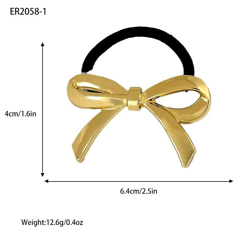 Mode Punk Geometrische Metall Haarspangen Elastische Haargummis Haarseil Stirnbänder Für Damen Mädchen Haarschmuck Geschenke