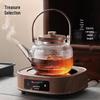ZISIZ 2025 Glass Boiling Tea Pot