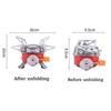 Portable Burner Camping Foldable Outdoor Gas Tank Stove for Backpacking Camping Hiking Picnic Camping Burner BBQ Grill