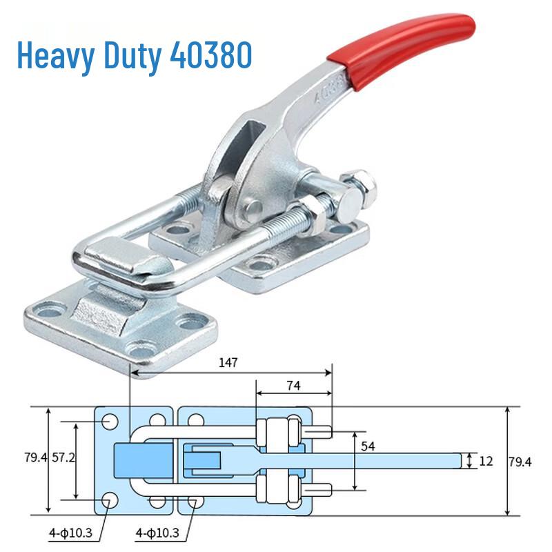 Nadura Heavy-Duty Toggle Latch Clamp
