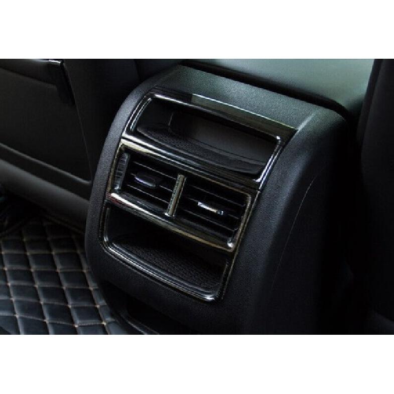 Rear Air Outlet Vent Cadillac XT5 Cover Trim Black Titanium 1pcs For 2016-2020