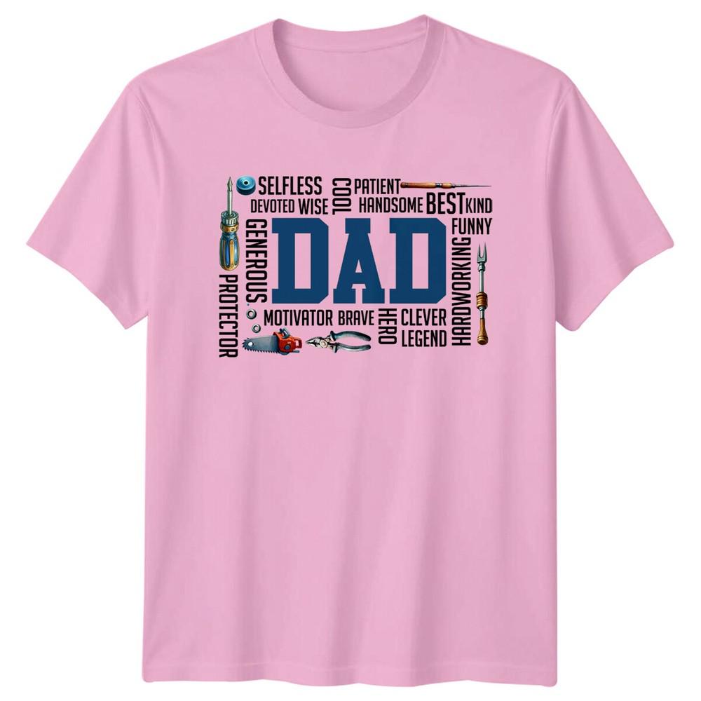 Best Dad Ever Fathers Day Unisexs TShirt Gift For Dad Tools Hero Legend
