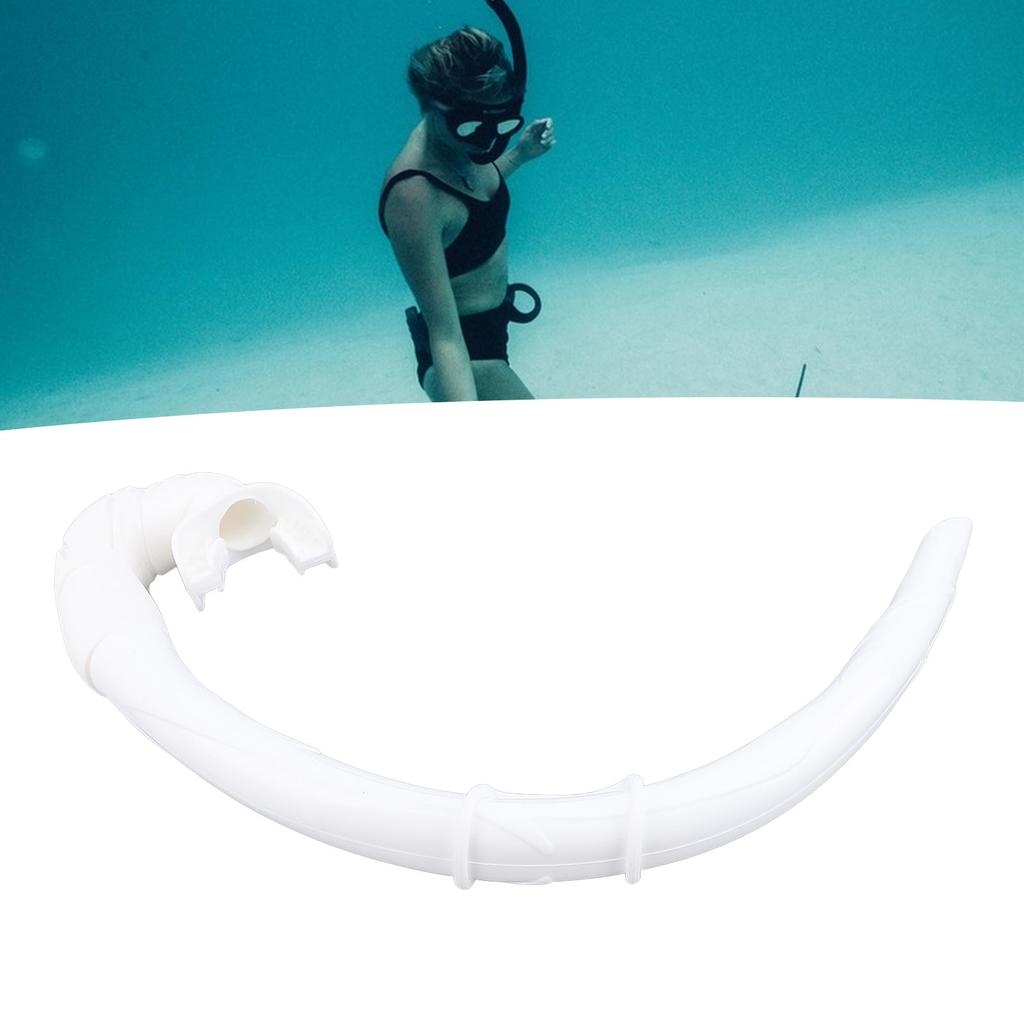 Freediving Snorkel Silicone Foldable Snorkel Snorkel Wet Breathing Tube for Swim Training Diving Snorkeling