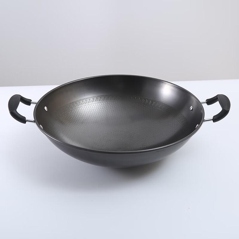 

Triceratops Xi Nuan 41cm Double-Handle Honeycomb Non-Stick Iron Pot