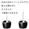 Sunmany Buddhist Altar Candlestick, Single Item, Authentic Mino Ware, Made in Japan, Stylish Candle Holder, Perfect for Modern Buddhist Altars, Houka