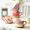 Retro Style Ceramic Mug Coarse Pottery Oat Breakfast Milk Cup Household Coffee Cup Drinking Cup Environmentally Friendly