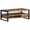 Vidaxl Coffee Table, Colorful, 90X50X36 Cm, Solid Reclaimed Wood