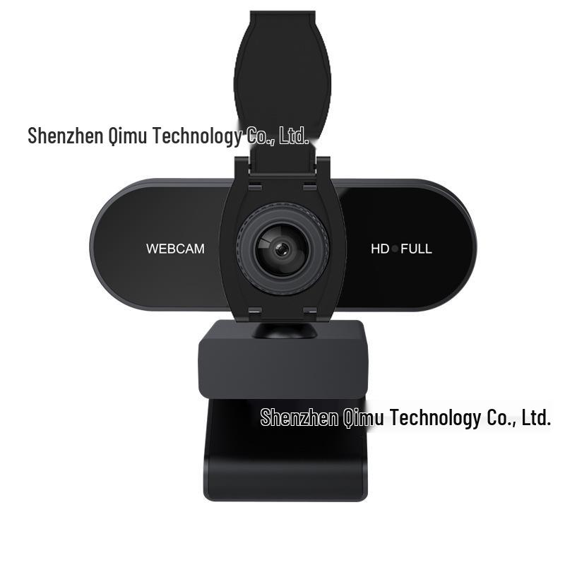 In-Stock 720P HD Webcam for Online Classes with Microphone & Lens Cover