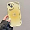 Chrysanthemum petal TPU cream patterned phone case suitable for iPhone 17 16 15 14 13 12 11Pro/Max/Plus anti drop and shockproof