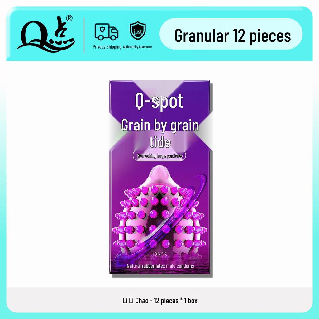 Q Point Ultra-Thin Lubricated Condoms - 10 Count Moisturizing & Safe for Adult Family Planning