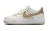 Air Force 1 Slip Resistant Abrasion Resistant Low Top Skateboard Shoes Beige Kids' HF5349-100