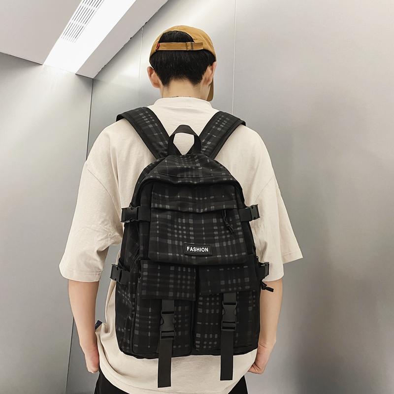 Trendy And Lightweight Large Capacity Backpack For Travel, Simple Backpack, Student Teens School Bag, Laptop Travel Backpack