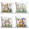 New Easter Pillowcase Rabbit Easter Egg Home Sofa Cushion Pillowcase Decoration