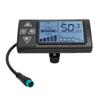 S861 Display LCD Scuter Metru Iluminat din spate Panou de control Scuter cu mufă rezistentă la apă pentru bicicletă montană