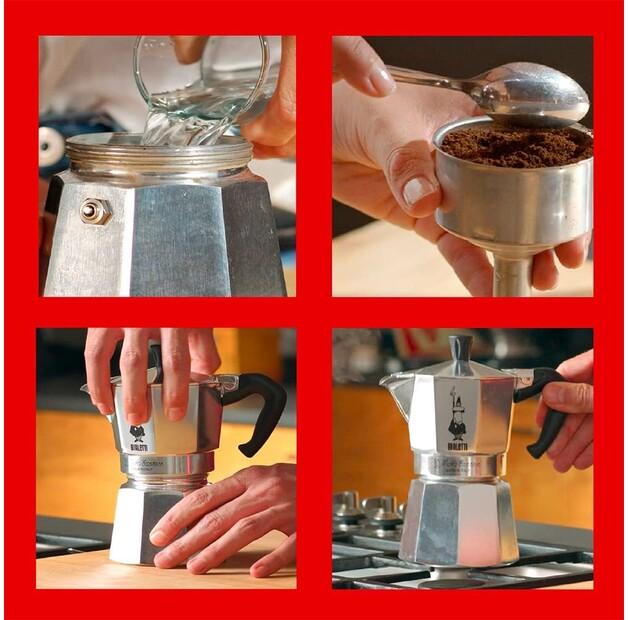 Bialetti Moka Express Coffee Maker for 18 Cups (1167)
