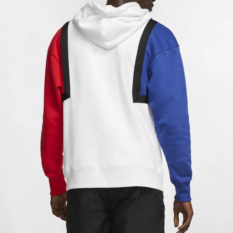 Jordan Sport DNA Wings Logo Colorblock Fleece Hoodie Men Hoodie Black White AT9963-100