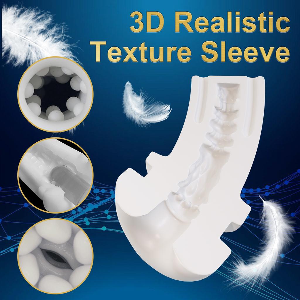 Automatic Male Masturbator Cup Real Vagina Pocket Pussy Oral Sex Toys For Men Automatic Blowjob Sucking Machine